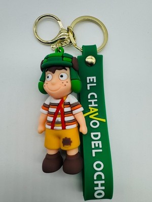    EL Chavo del 8 Llavero Rubber Clip-On Keychain El Chavo del Ocho Animation