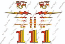 SET DECALCOMANIE TOMOS TORI TX 50 SUPER TOM