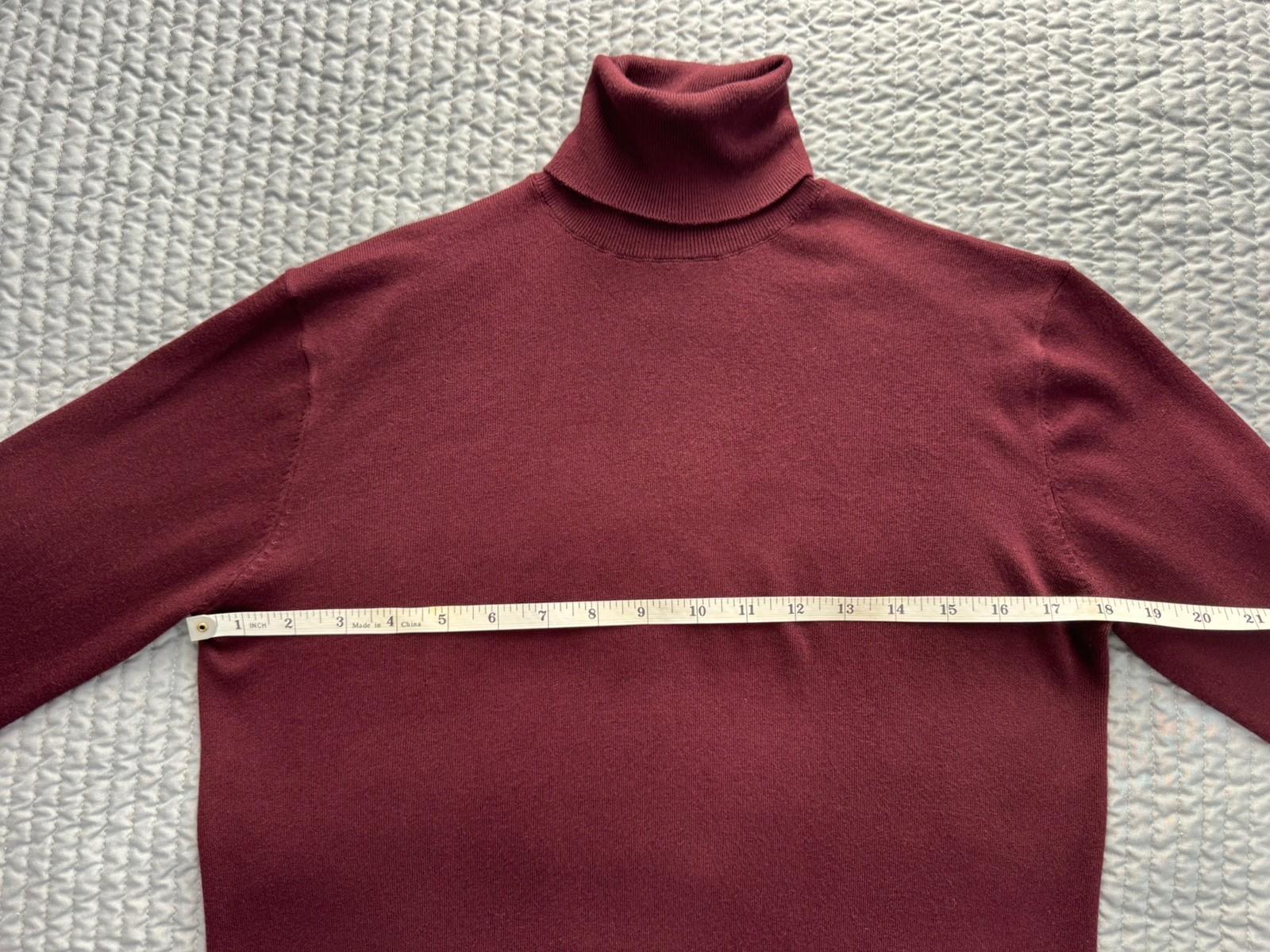 Zara Basic Women’s Burgundy / Cherry TurtleNeck L… - image 9