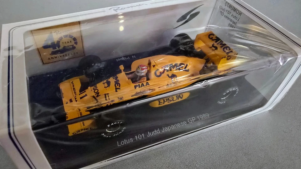 ROMU072 Spark Lotus 101 Judd Camel N. Piquet GP Japan 1989 - Bild 3 von 4