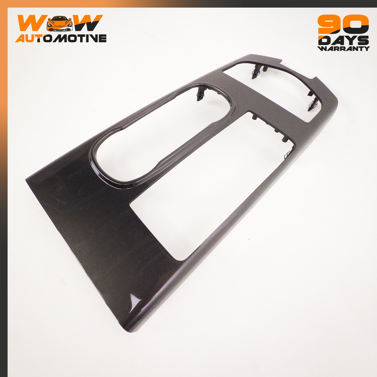 17-19 MASERATI GHIBLI FRONT CENTER CONSOLE SHIFTER BEZEL SURROUND TRIM COVER OEM