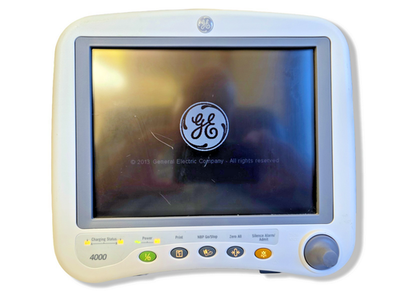 #ad GE Dash 4000 Patient Monitor Vital Signs Hospital Display Powers On w Cord $108.91