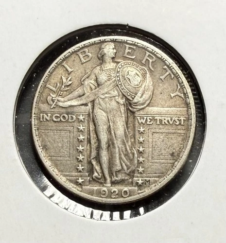 1920 STANDING LIBERTY QUARTER - EF