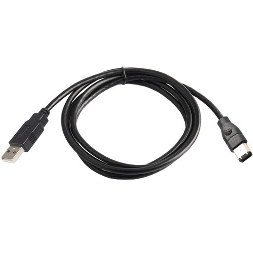 Firewire IEEE 1394 6Pin Male to USB 2.0 A Male Cable Camera Adapter DV Convertor - Afbeelding 9 van 9