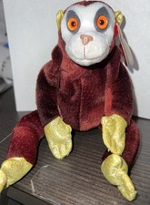 Ty Beanie Baby Scimmia | Zodiaco Cinese Collezione | Nuovo Con Etichette Mint | Altezza 15cm