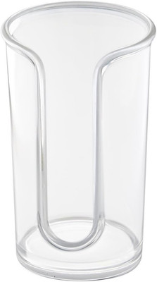 Paper & Plastic Disposable Cup Dispenser for Bathroom Countertops, the Clarity C