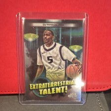 Topps Cosmic Chrome De'Aaron Fox ET-12 Extraterrestrial Talent Kings NBA Card