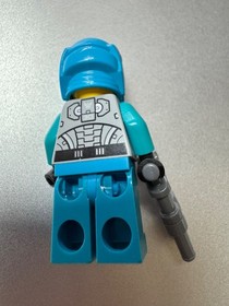 LEGO Minifigure Space Galaxy Squad Solomon Blaze gs004 + Blaster 70709 retired