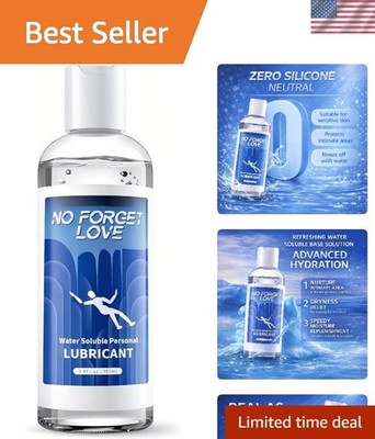 Water-Based Personal Lubricant for Men & Women | Smooth, Long-Lasting & Non-S...