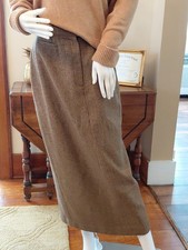 VTG Ralph Lauren Wool Tweed Pencil Skirt Midi 6 8 Y2K Outlander Academia Preppy