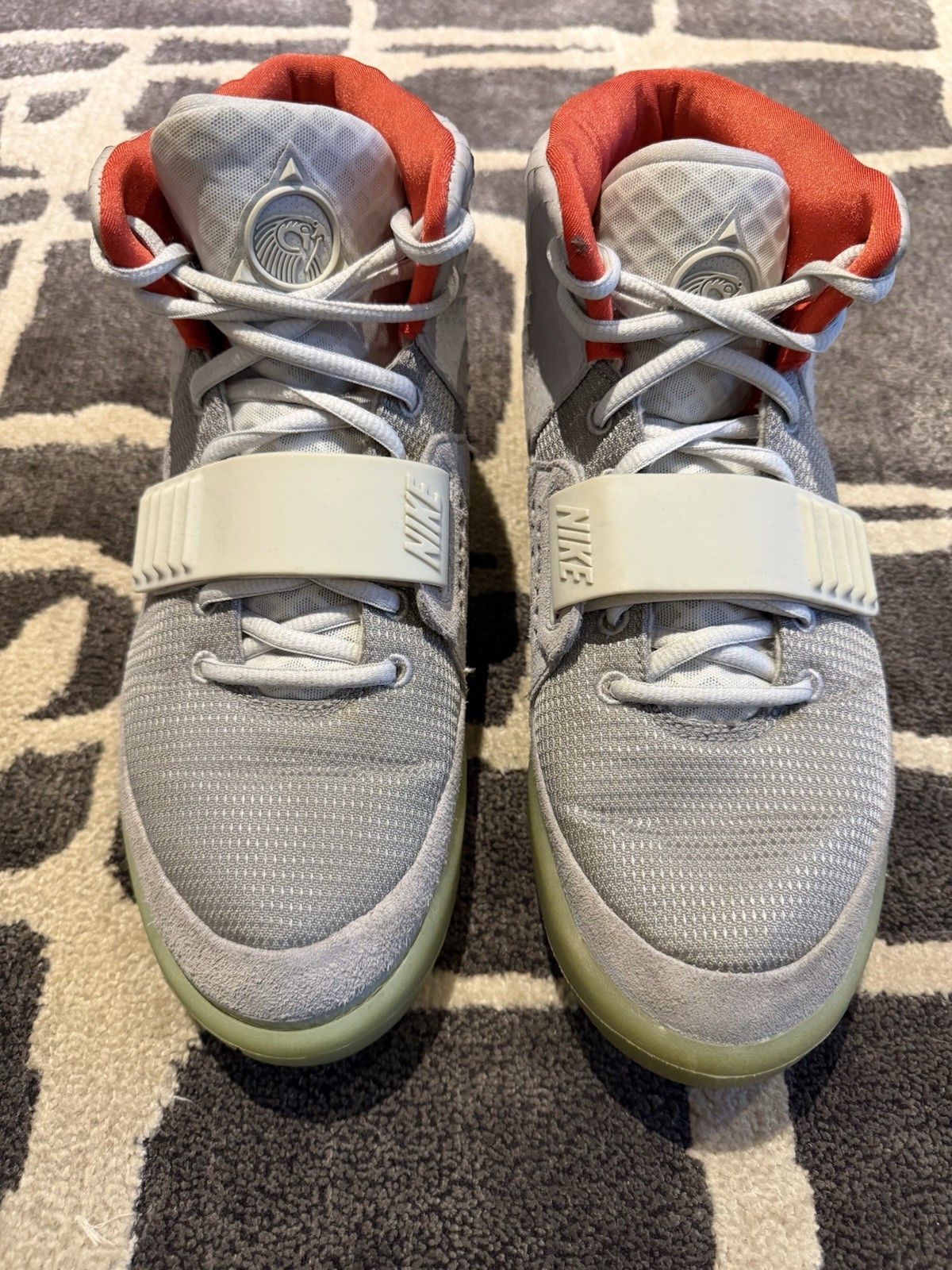 Size 10.5 - Nike Air Yeezy 2 NRG Pure Platinum No Box thumbnail 4