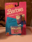 Barbie Action Accents 1989 Vintage Radio Tape Deck Wind-Up Reel