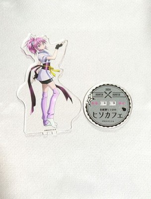 HUNTER×HUNTER Hisoka Acrylic Standee  Anime Café Item, Used, w/ Stand, Display