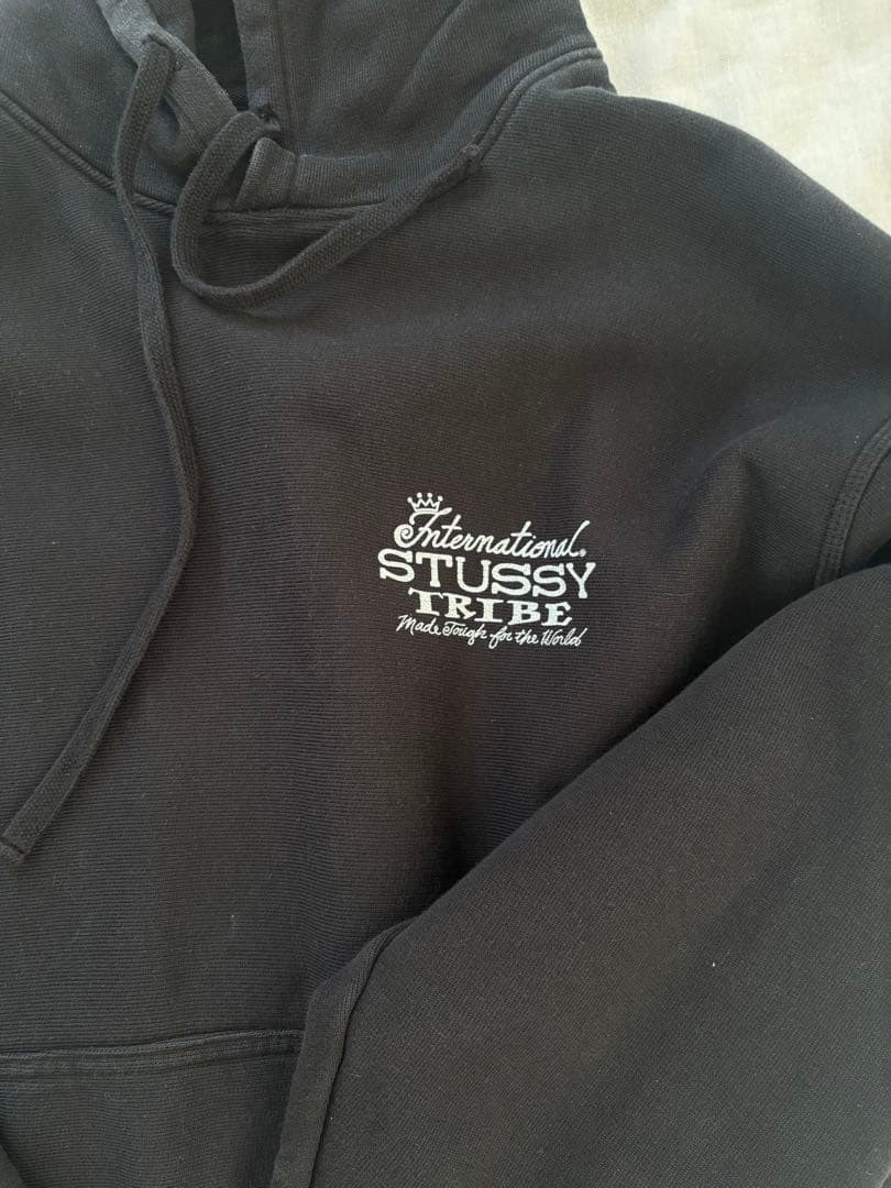Stussy Sweatshirt Logo Front/Back Print Size L Used thumbnail 3