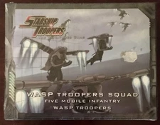 Starship Troopers 28mm Wasp Trooper Squad - Mongoose Publishing- NIB