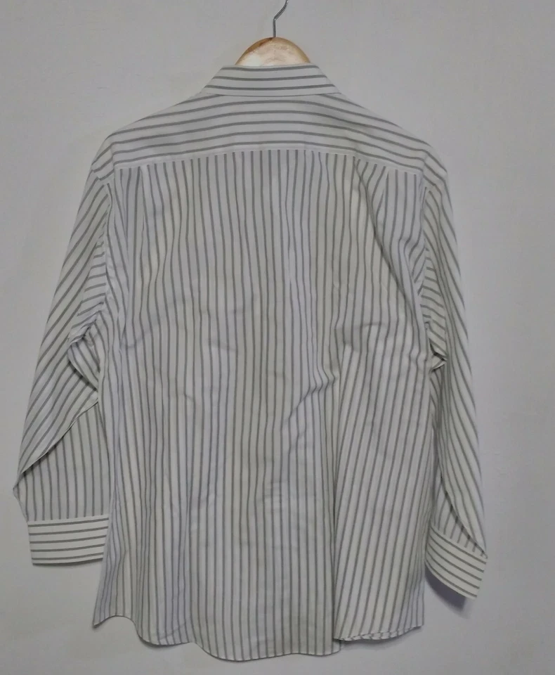 Camisa de vestir vintage Towncraft para hombre talla 17-32/33 sin arrugas Foto 3 de 4