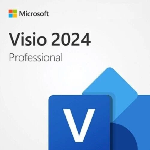 Microsoft Visio 2024 Professional For 1 PC | Retail Sealed Pack