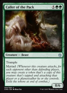 Caller of the Pack x4 - Commander Anthology - NM-Mint, English - Commander Antho