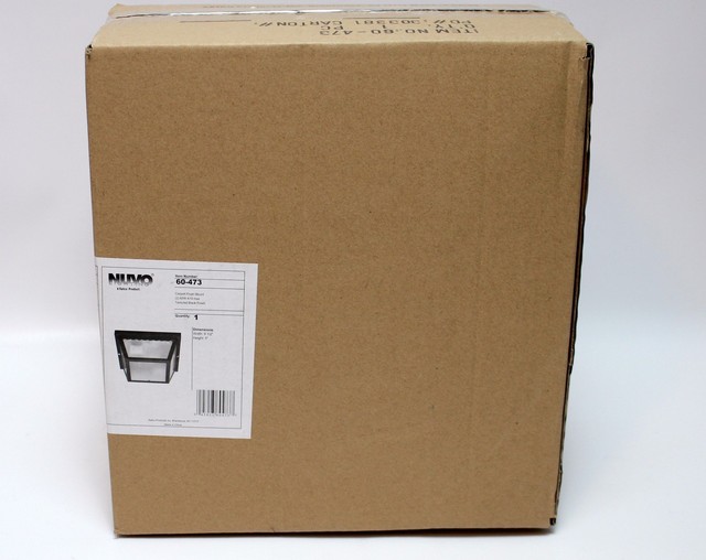 Lot Of 4 Nuvo Lighting Transitional Flush Mount Light Fixtures 60