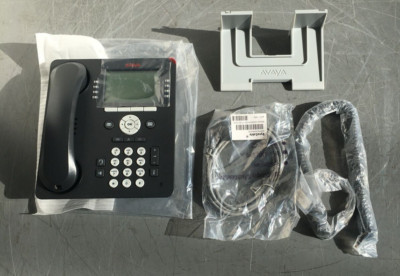  New  Avaya 9608G Gigabit IP Desk Phones With Handsets & Stands