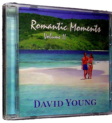 DAVID YOUNG ROMANTIC MOMENTS VOL II 2004 INSTRUMENTAL LOVE MUSIC CD SEALED