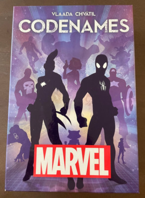 Marvel Codenames Board Game Complete in Box