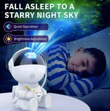 Astronaut Projector  w/ Remote Galaxy Starry Night Light Ocean Star LED Lamp Kid
