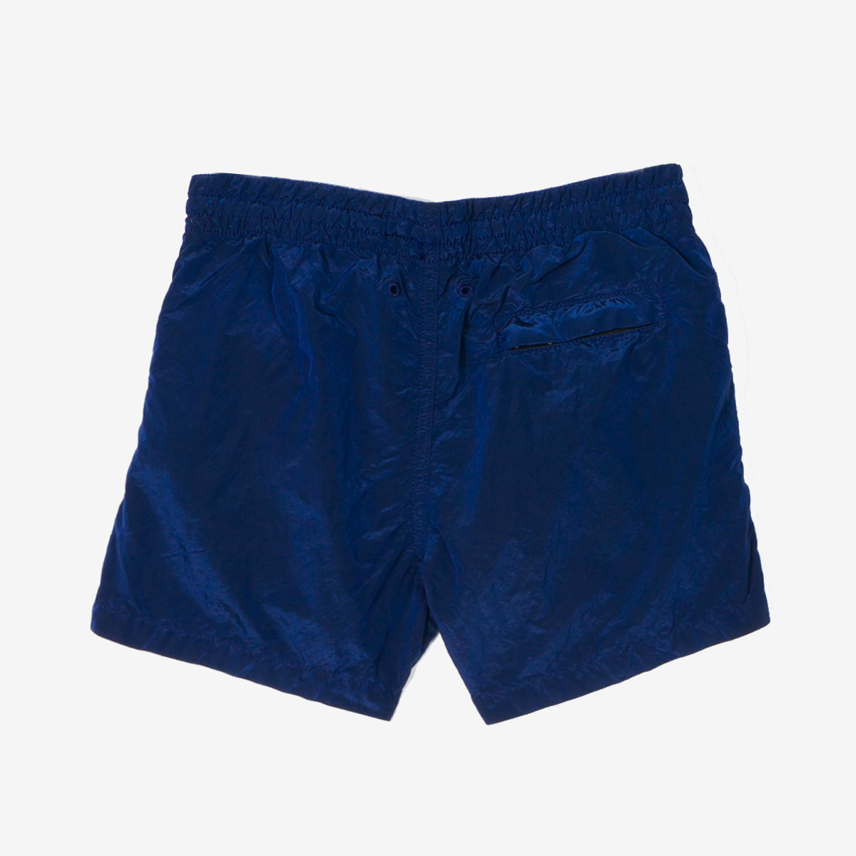 Stone Island Junior Nylon Metal Crinkle Swim Shorts Electric Blue