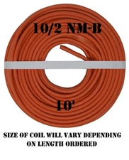 10/2 NM-B x 10' Southwire "Romex®" Electrical Cable