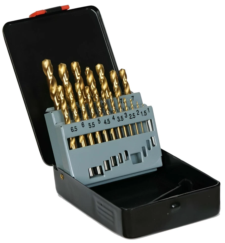 Bohrer SETs HSS-R / HSS-G / HSS-TIN / HSS-E ✔ Spiralbohrer 19 / 25 teilig DIN338 - Bild 4 von 4