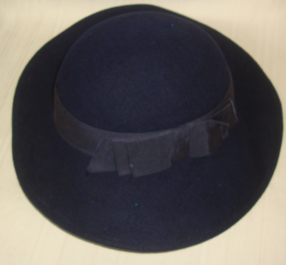 COPY - STUNNING suede and wool ladies hat by Lancaster  Sonini  San Francisco Vintage 1980s Sonni of San Francisco Hat Black Wool &amp  main image 4
