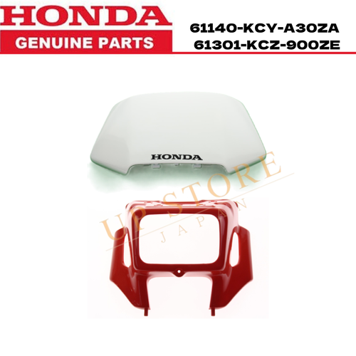 HONDA Headlight Cover Shroud Number Plate Set 9604 XR250 R XR400 R eBay