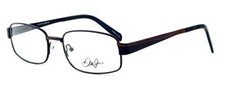 Dale Earnhardt Jr. 6736 Designer Reading Glasses in Black-Brown. Custom made usi