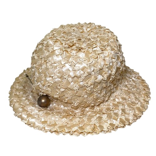 Will & Bear Brown Stevie Sand Raffia Straw Bucket 100% Straw  display picture 3