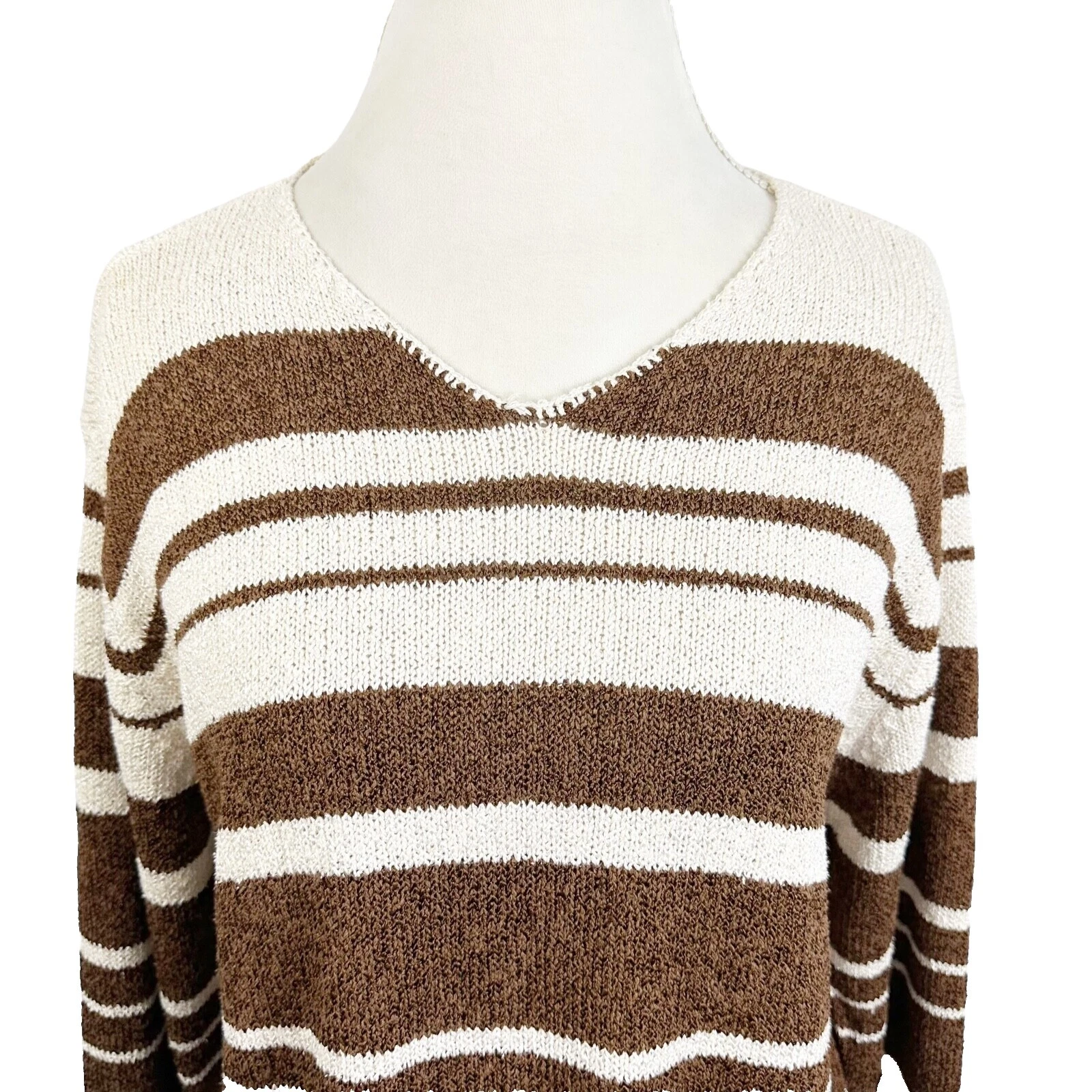 Saks Fifth Avenue 褐色羊毛衫