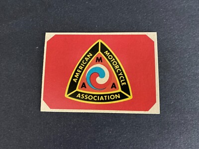 1972 DONRUSS SUPER CYCLES AMA STICKER (PACK FRESH) #20 AMA NM-MT