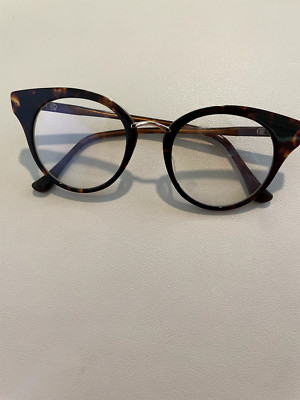 Dita RECKLESS DRX-3037-A 49mm Brown Tortiose Cat Eye Women's New Eyeglasses.