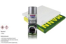 MANN-Innenraum-Filter+Presto Klima-Reiniger für Nissan Micra IV K13 Note E12