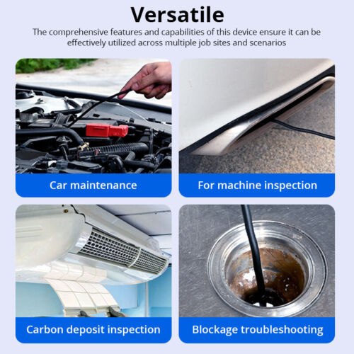 KERUI Industrie Endoskop Kamera 4,3" Dual Objektiv Auto Inspektion Endoskop IP67 - Bild 3 von 16