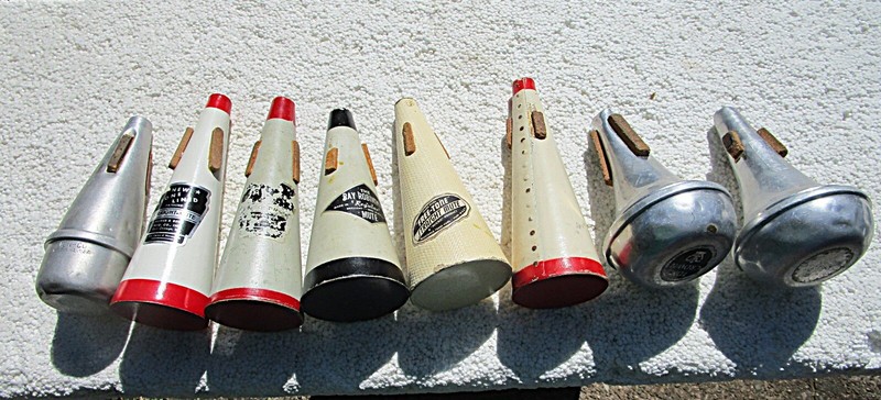 (10) TRUMPET/CORNET  MUTES, RAY ROBINSON, HARMON, ZEN