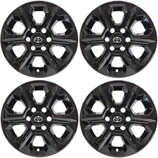 2014-2024 Toyota 4Runner SR5 # IMP-413BLKN + LOGO'S 17" Gloss Black Wheel Skins
