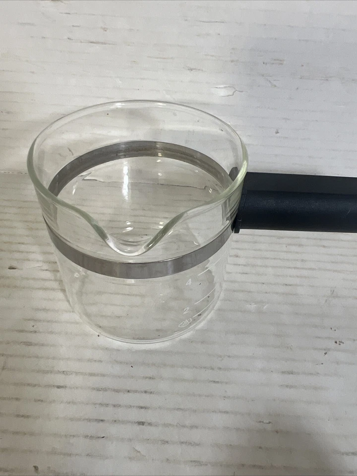 Krups II Caffe Duomo Tipo 985 Jarra Espresso Sin Tapa 4 Tazas Vidrio Café Transparente Foto 3 de 4