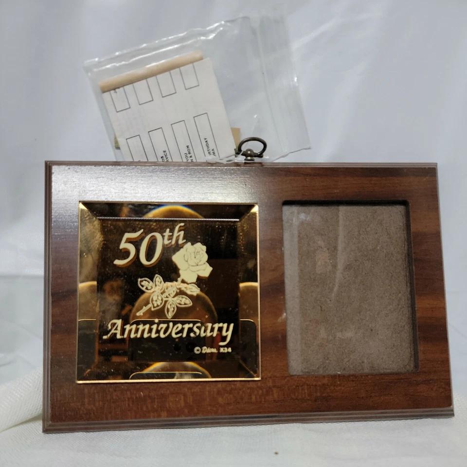 Moldura para foto 50º aniversário ITEM PRESENTE - Imagem 2 de 4