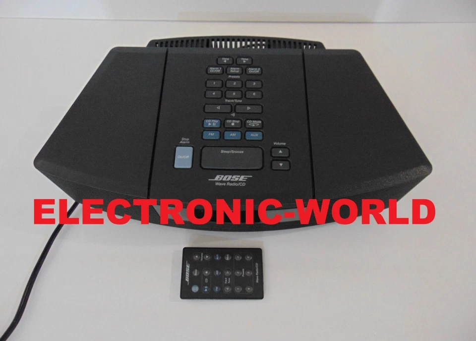 MINT Bose Wave radio CD player AWRC-1G alarm clock & Remote TESTED 100% WORKING - Image 2 of 4
