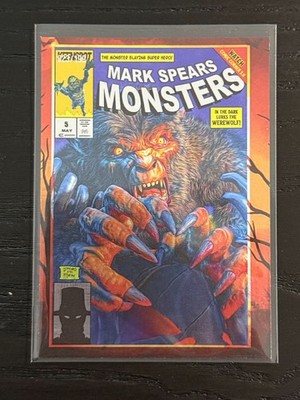 2026 Mark Spears Monsters Halloween #114 FOIL #d /199 Werewolf