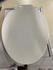 KOHLER K-26801-0 Impro ReadyLatch Quiet Close Elongated Toilet Seat, White