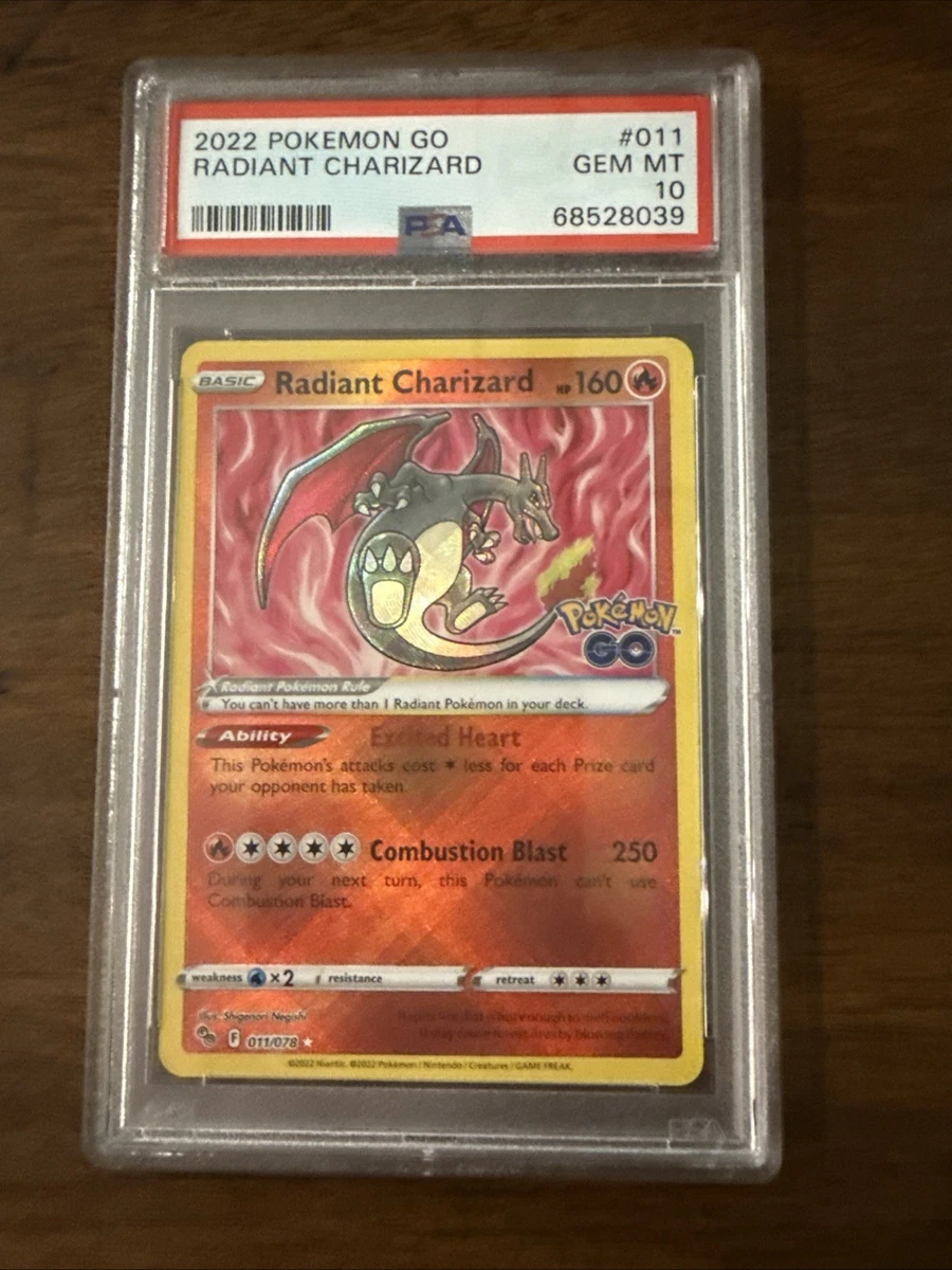 Charizard Pokémon TCG Professional Sports Authenticator (PSA