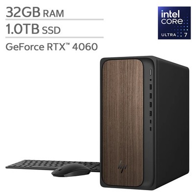 HP OmniDesk Desktop Tower - Intel Core Ultra 7 Series 2 Processor - M03-0064