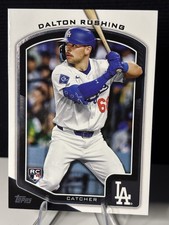 2025 Topps Flagship Costco Exclusive Dalton Rushing #66 LA Dodgers Rookie RC