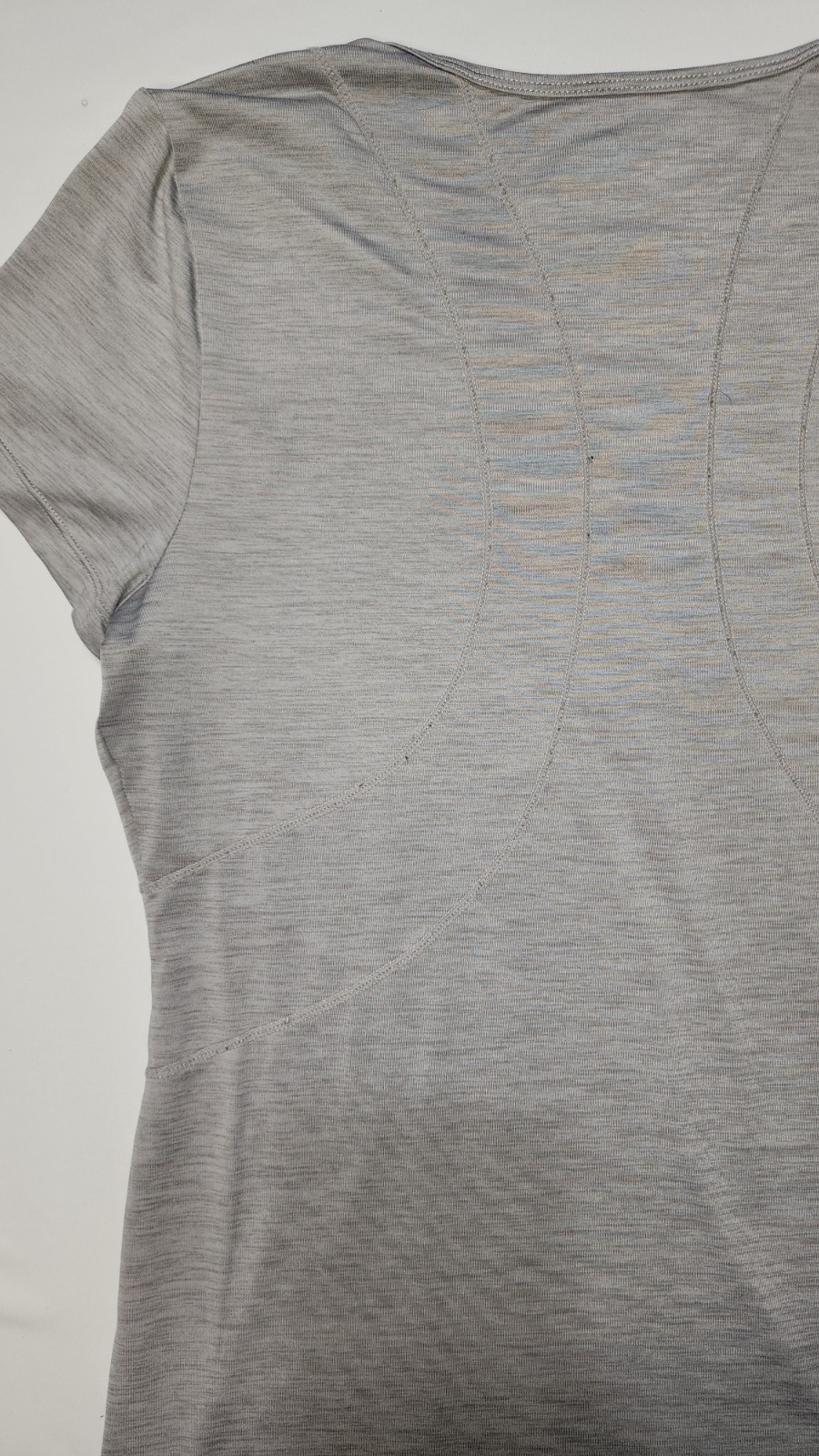 Reebok Womens Varigated Heathered Basic Gray T-Sh… - image 10